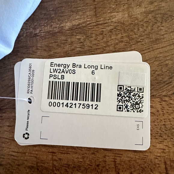 Lululemon Energy Bra LongLine B/C cup - Picture 7 of 11